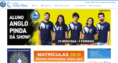 Desktop Screenshot of anglopinda.com.br